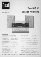 Dual HS-36-Service-Manual-3